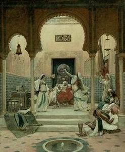 unknow artist Arab or Arabic people and life. Orientalism oil paintings  326 France oil painting art